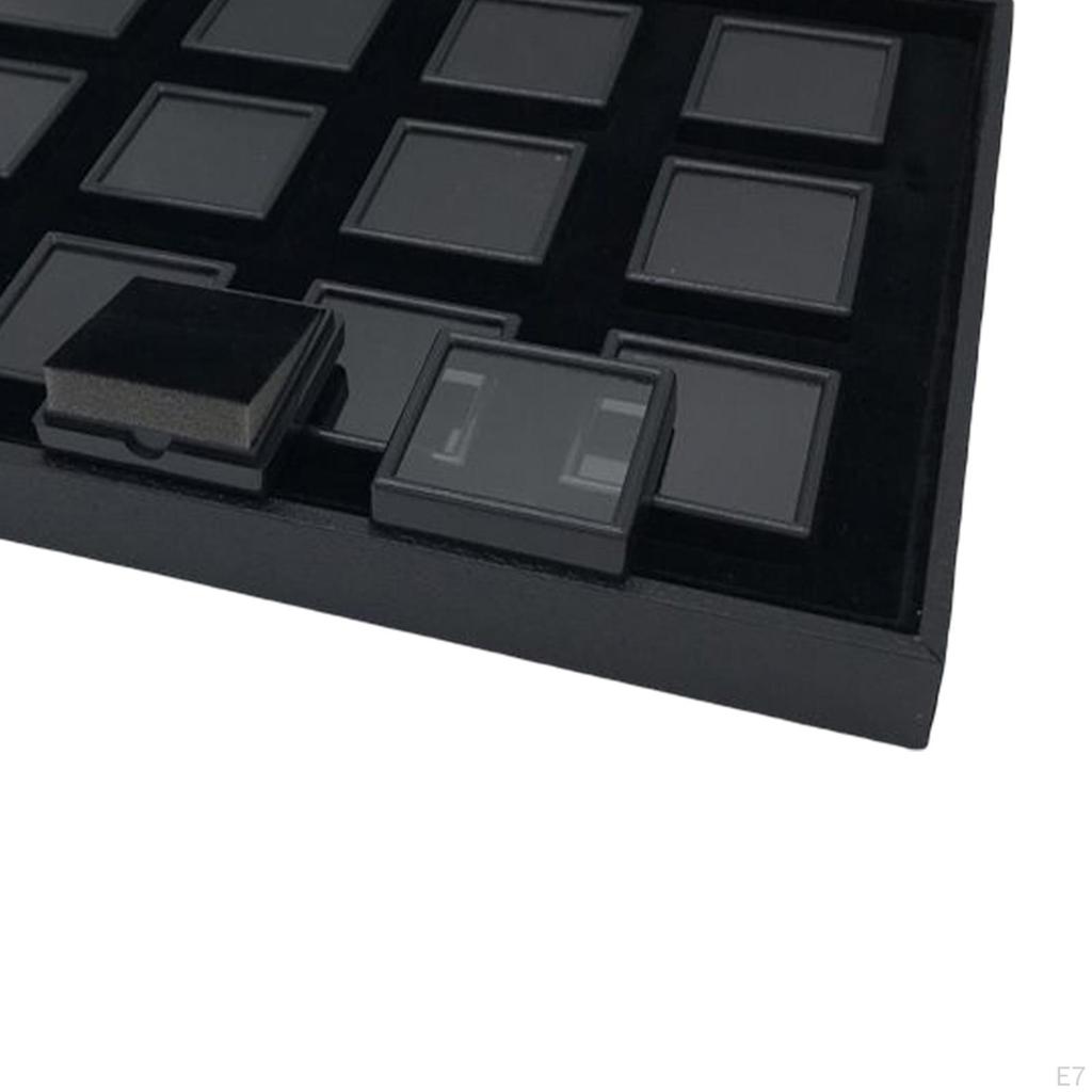 Подставка-органайзер для демонстрации драгоценных камней, настольный держатель для россыпи драгоценных камней, браслетов