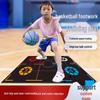 Non-Slip Extra Large Thick Noise-Reducing Basketball Training Mat – Great Rebound & Flexible Footwork Rubber Mat