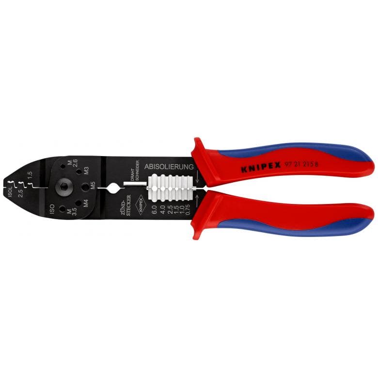 Crimping Pliers For Cable Connectors 0.5-2.5 Mm - Kn 97 21 21B