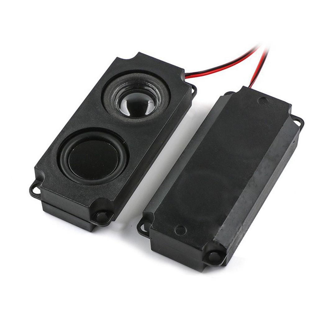2pcs Audio Speaker Single Diaphragm Bass Computer Speaker DIY for Home Theater 10045 LED TV Speaker Audio System