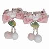 Rabbit Children's New Year Hair Clip Cute Chinese Style Barrettes Plush Fringe Hairpin  Girls