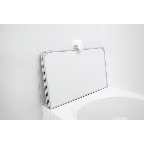 Topure Magpita MPB-013 Magnetic Bath Lid Holder for Combination Bath Lids, Sliding Up and Down, Single-Point Fastening, 1 Piece