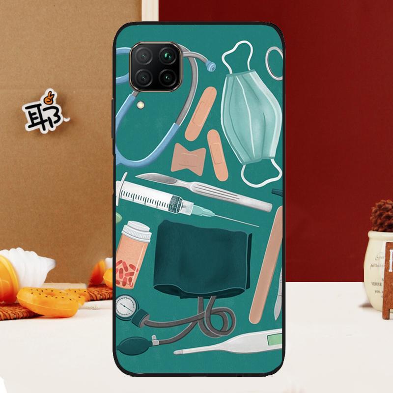 Медицинский Врач Медсестра Чехол Для Huawei P30 Lite P40 P20 Nova 11 Pro 3i 8i 11i 9 10 SE 5T Y60 Y61 Y70 Y90 Y91 Обложка