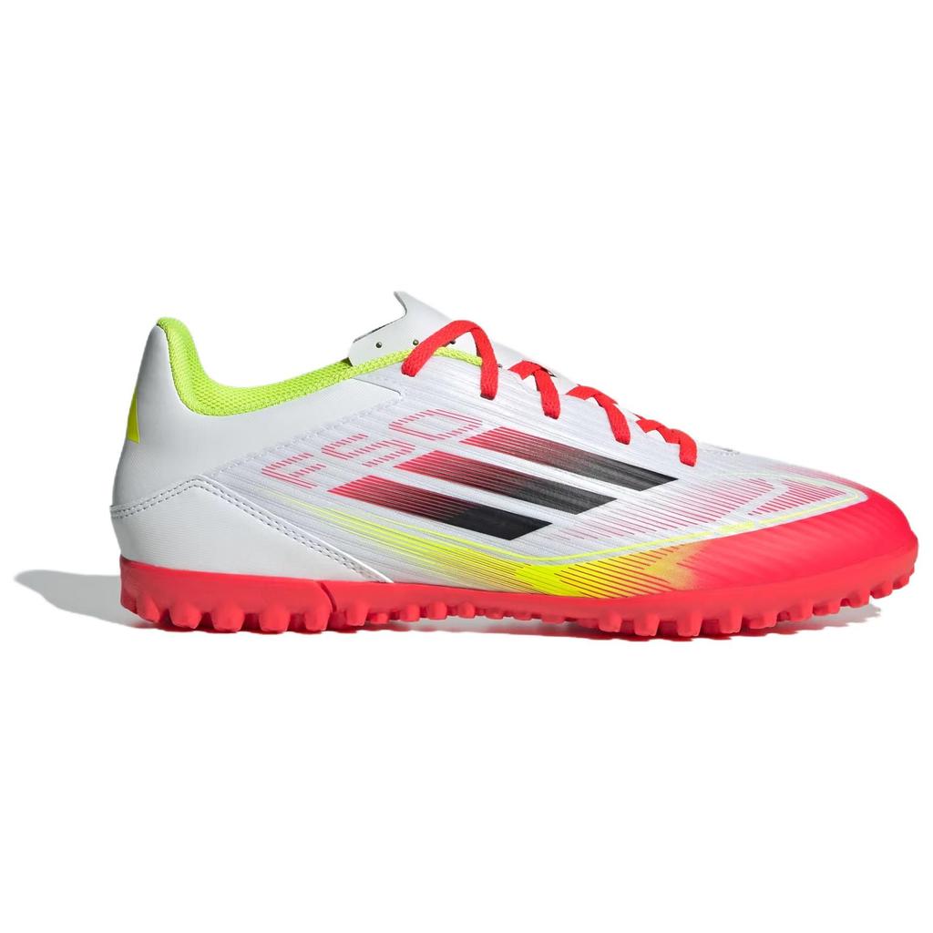Adidas F50 Series Anti-Slip Wear-Resistant Soccer Shoes Unisex White Red Sneakers IE1225