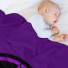 Triple Moon Goddess purple Throw Blanket Hair Kid'S Decoratives Luxury Blankets