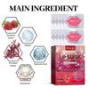 Marine Collagen Lip Mask with Strawberry Extract  Deep Hydrating, Wrinkle-Reducing, Plumping Lip Treatment  10 Pack for Smooth, Soft, Youthful Lips