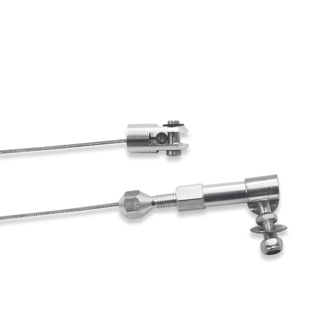 Комплекты 24-дюймовых плетеных кабелей дроссельной заслонки можно разрезать для любого применения