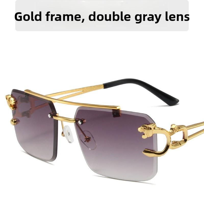 Metal Frame Sunglasses Men Women Polarized Uv Blocker For Outdoors And Driving