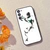 Абстрактная фигура Футбольная поддержка Чехол для телефона Для Samsung Galaxy A73,A72,A71,A70,A53,A52,A51,Мягкий силиконовый Черный чехол