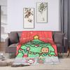 Bubu Dudu Christmas Blanket Quality Warm  Bedding Throws Autumn Boy Girl Living Room Fashion Bedspread
