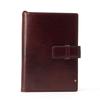 Блокнот-планировщик обложка из итальянской кожи [Golbe], обложка, (бордовый, А6)