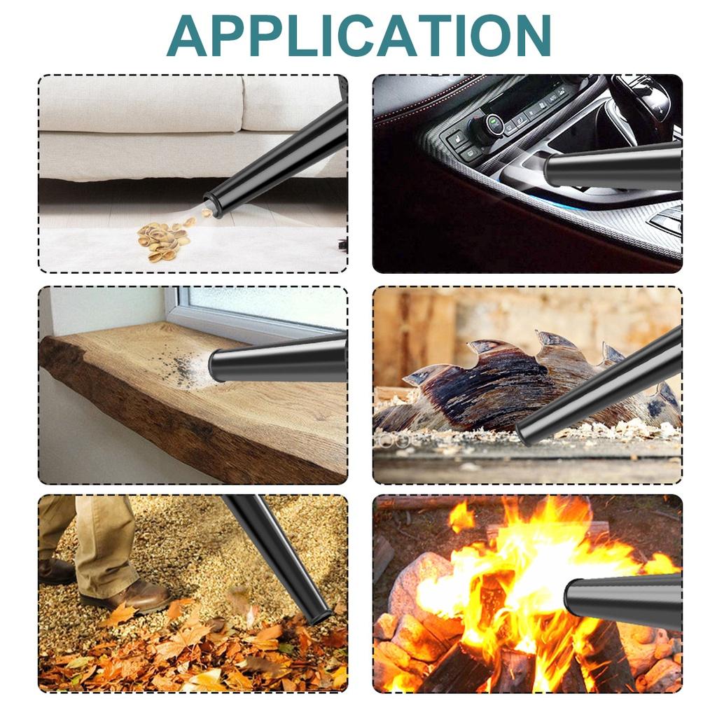 Беспроводной воздуходув 288 В 1500 Вт, вращение на 180°, 19000 об/мин, электрический пылесос для сбора листьев и пыли