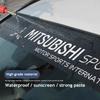Наклейки на переднее и заднее стекло автомобиля Автоаксессуары для Mitsubishi Eclipse Lancer Outlander Pajero ASX Colt I200 Space Triton Ex