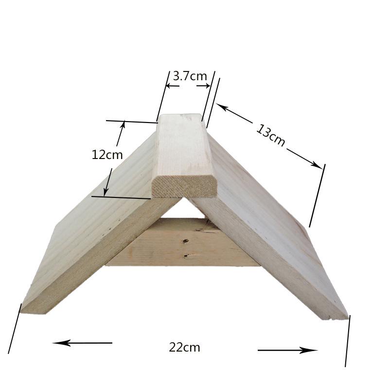 Жердочка для голубей из массива дерева и подставка для отдыха для спортивных почтовых голубей