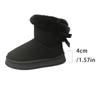 Pair The Fleece and Thickened Snow Boots with The New Thick-soled, Warm, Large-sized Cotton Shoes