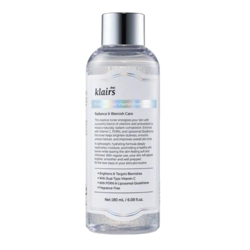 Klairs Freshly Juiced Vitamin Essence Toner Brightening Hydrating Toner 180ml