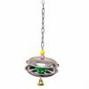 Bite Resistant Parrot Bell Pendant Colored Beads Parrots Chew Swing Bird Cage Toys  Beak Exercise
