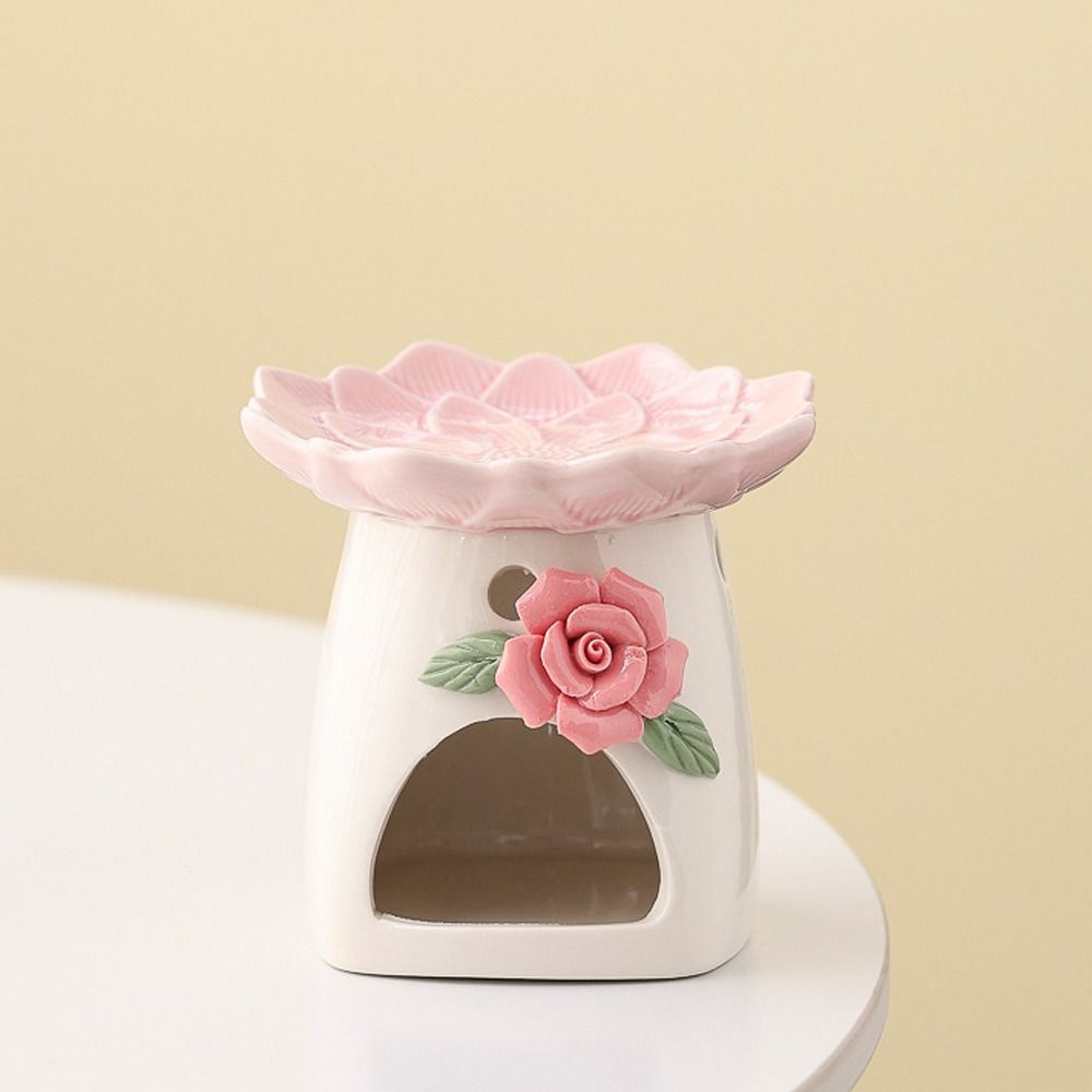 Жаростойкая Цветочная Аромалампа Экологичный Диффузор Эфирных Масел Подставка для Свечи Спальня