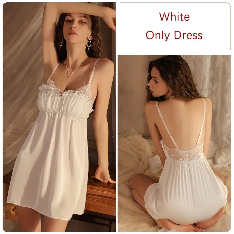 Милый пижамный комплект, женская летняя ночная рубашка с бюстгальтером, женский комплект повседневной одежды для сна