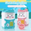 NEW Cartoon ATM Cash Saving Box Money Bank Toy For Kids Electronic Large Money Box Savings Password Digital Fingerprint Unlock