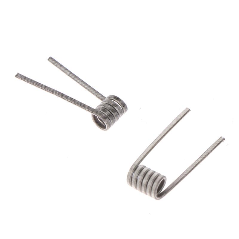 10Pcs Superfine Mtl Fused Clapton Prebuilt Coi Ni80 Alien Tank High Resistance