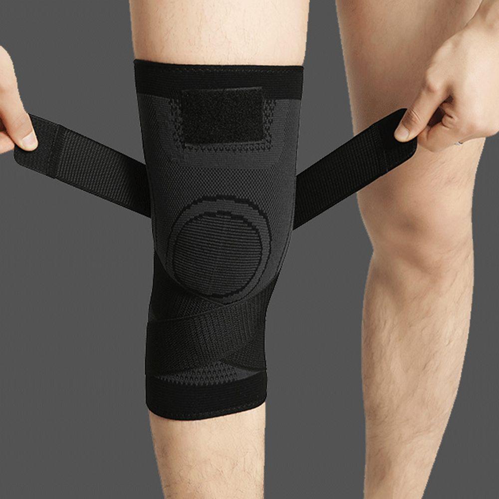 Male Nylon Protective Adult Elastic Knee Pad Compression Knee Pad Knee Sleeve Sports Knee Support