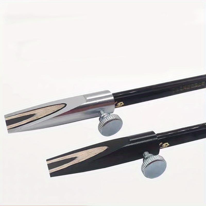 Ручная точилка для карандашей для бровей из алюминиевого сплава с регулируемым зажимом, инструмент для рисования, удобный для начинающих, художественный аксессуар, точная и легкая заточка