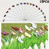 Lawn Decor Artificial Butterfly with Rods Simulation Color Fake Butterflies Garden Decoration