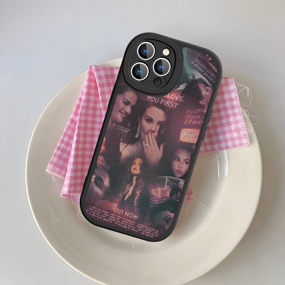 Чехол для телефона Селены Гомес, певицы, для iPhone 16 15 14 13 12 11 Pro Max Plus 16E, чехол из мягкой кожи
