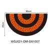 Halloween decoration semi-circular flags Outdoor and indoor Halloween decorations banner fan-shaped flags