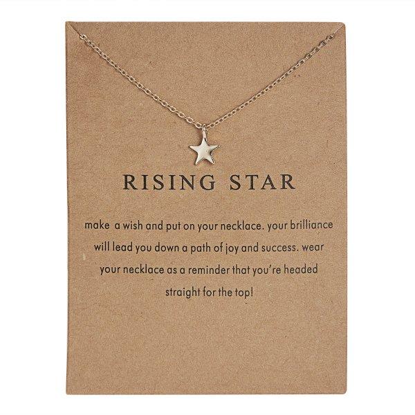 New Trendy Alloy Cute Elegant Sun Star Leaves Bird Butterfly Heart Luck Pendant Necklaces for Women Fashion Accessories Jewelry