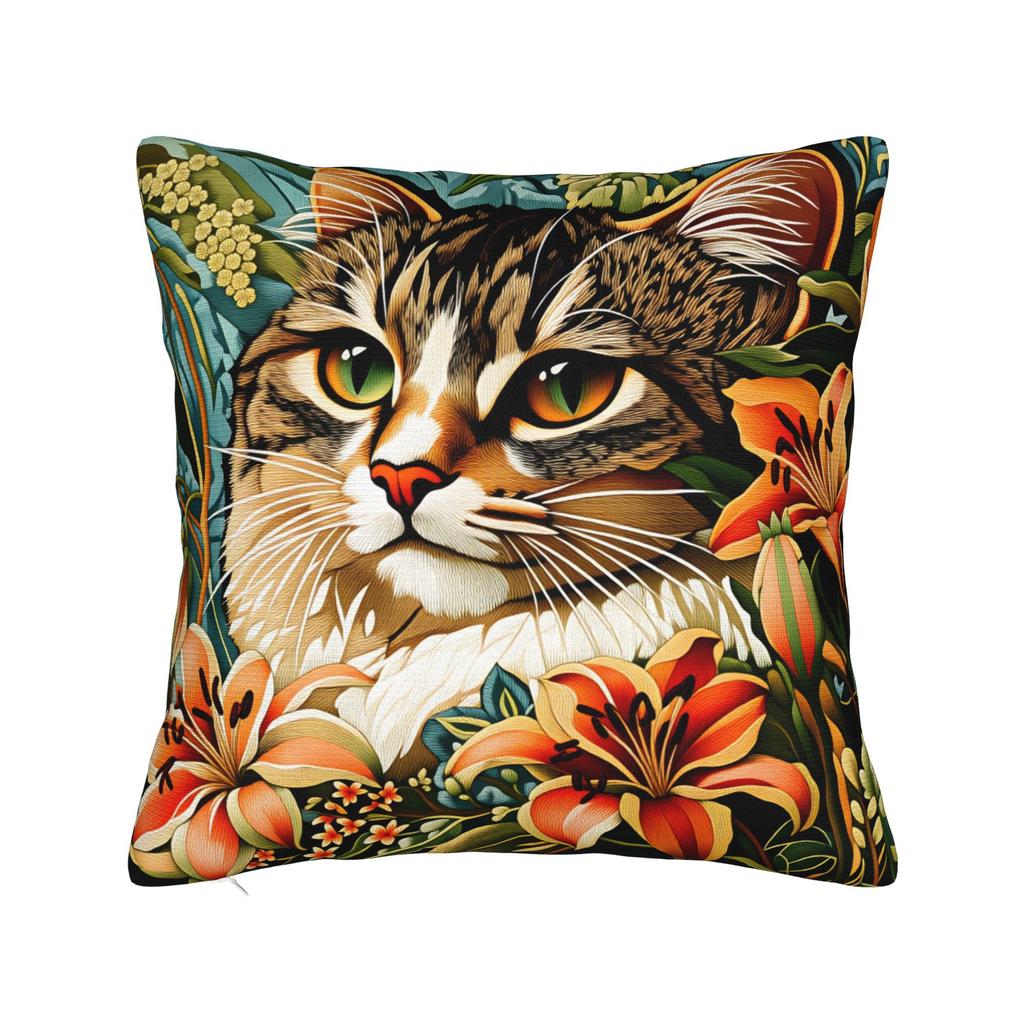 Pillow Cover Adorable AnimalPrinted Novelty Pillow Case For Chair Sofa Home Decor Pillowcases
