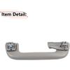 RLB-HILON 4PCS Interior Grab Handles Compatible With Toyota Model, For Corolla 4Runner Highlander RAV4 And More, Grip Assist Handle, Gray Color