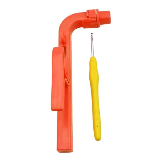 1 набор держатель для вязания крючком для начинающих помощник для вязания крючком 3 в 1 регулятор натяжения пряжи для вязания крючком направляющая для пряжи облегчить усталость рук боль подарок для вязальщиков крючком вязальщиков