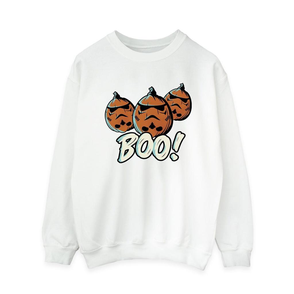 Star Wars Womens/Ladies Stormtrooper Pumpkin Sweatshirt