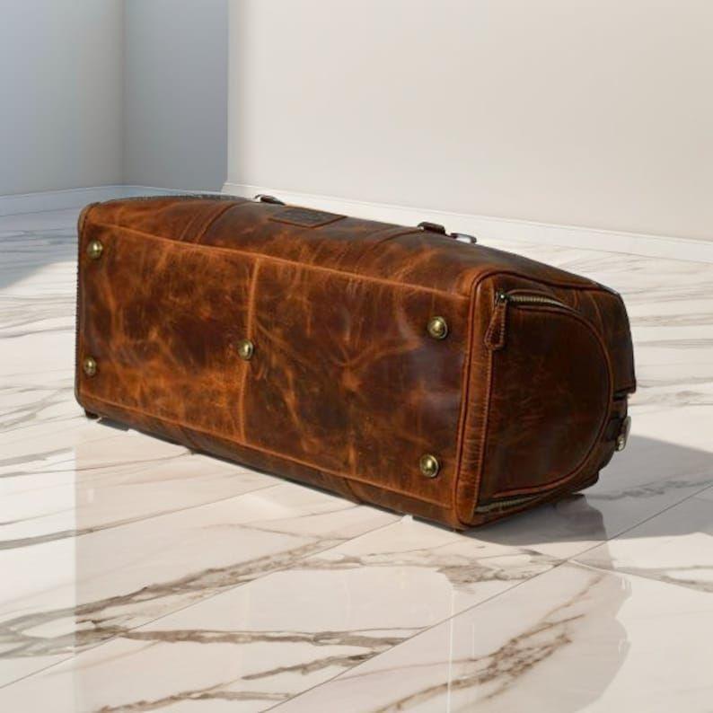 Кожаная сумка буйвола | Спортивная сумка | Сумки выходного дня | Хранение обуви