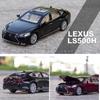 Toyota Lexus LS500H Лимузин Симуляция Литой и Игрушечный Транспорт Звуки и Свет Инерционная Машина 1:32 Подарки из сплава для детей