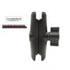 1-Inch Ball Head Car Mount with 6cm, 9cm, 15cm Connecting Rods