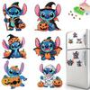 6 шт./Набор Хэллоуин Серия Стич Алмазная Живопись Магниты на Холодильник Алмазное Искусство Магниты на Холодильник для Взрослых Наборы Магнитов на Холодильник Алмазное Искусство