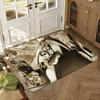 Grim Fandango Floor Mat Soft Thickened Absorbent Non-Slip Bedroom Living Room Door Mat Home Decor Flannel Rugs