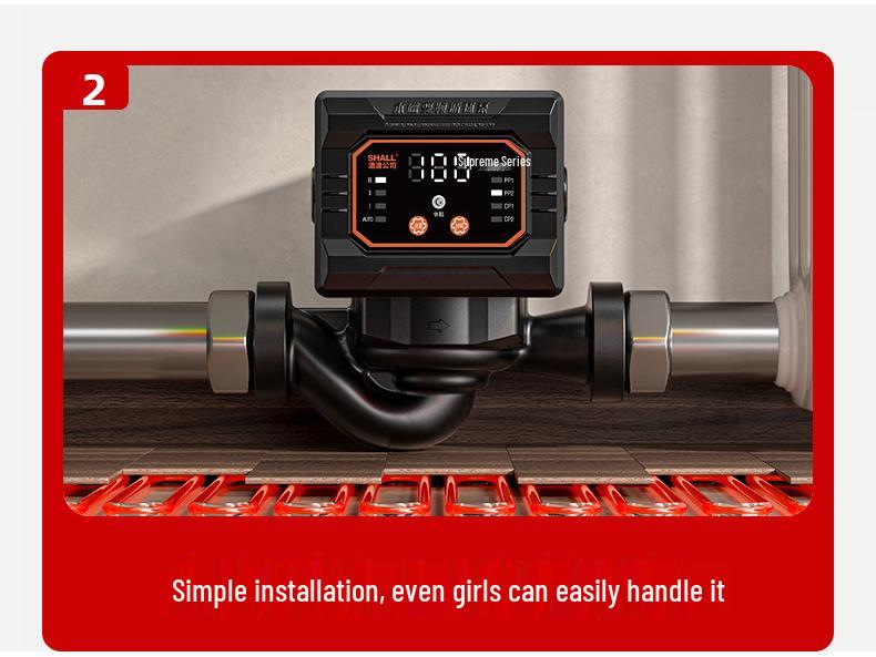 Полностью автоматический бесшумный солнечный насос для нагрева воды для домашних радиаторов