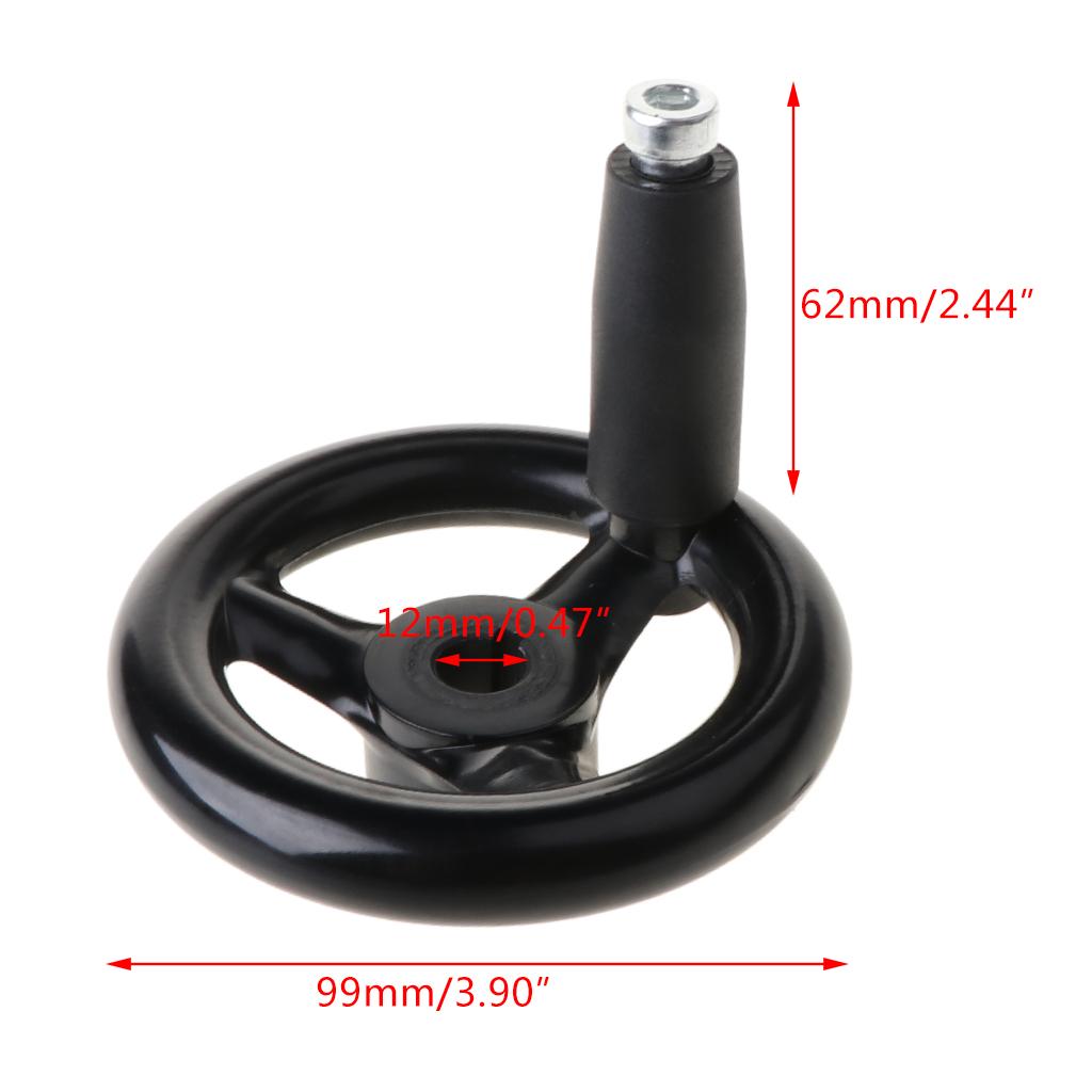3.9" Diameter Hand Wheel for W/ Revolving Handle For Milling Machine