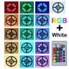 RGB 5050 комплект светодиодных лент с дистанционным управлением, светодиодная гибкая лента, диодная лента для подсветки телевизора, украшение комнаты, 54 светодиода/м