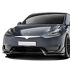 Наклейка на переднюю решетку автомобиля для Tesla Model Y, передний бампер, Fastback, водонепроницаемая виниловая пленка, наклейки, аксессуары для декора экстерьера автомобиля
