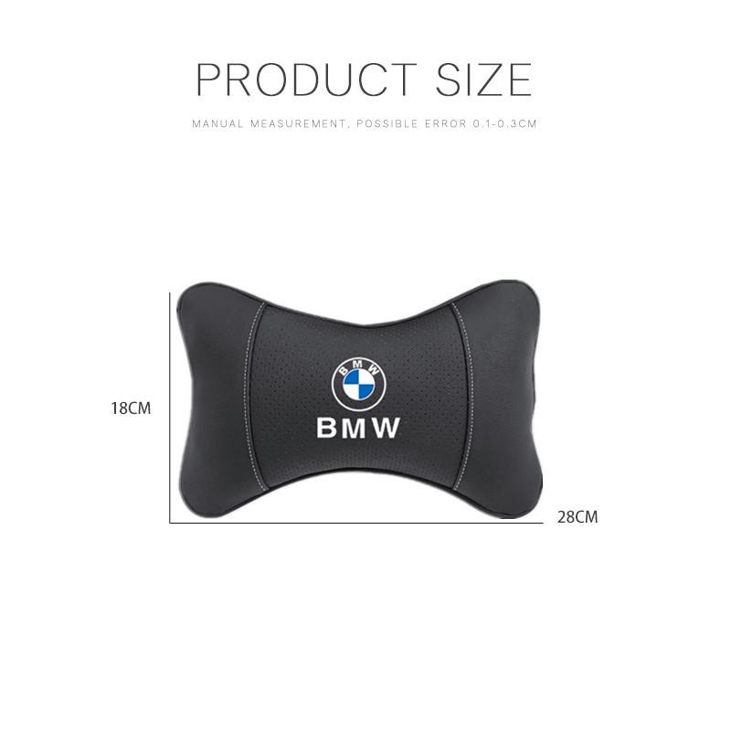 1Pcs Car Seat Headrest Auto Logo Neck Pillow For BMW X1 X2 X3 X5 X4 X6 X7 G32 G11 G12 E70 E91 F40 F34 F30 F20 F10 E87 G30 G20