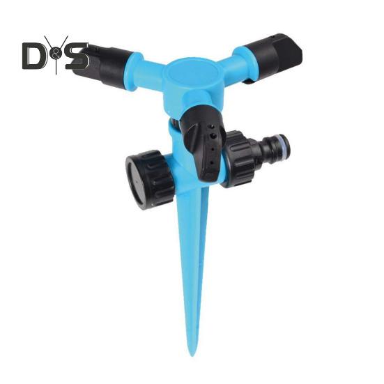 Watering Sprinkler 360 Degree Rotating Garden Sprinkler Large Area Coverage Lawn Sprinkler with Spike for Plant Irrigation