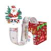 Christmas Money Box Pull-out Cash Gift Box DIY Holiday Money Gift Box with Transparent