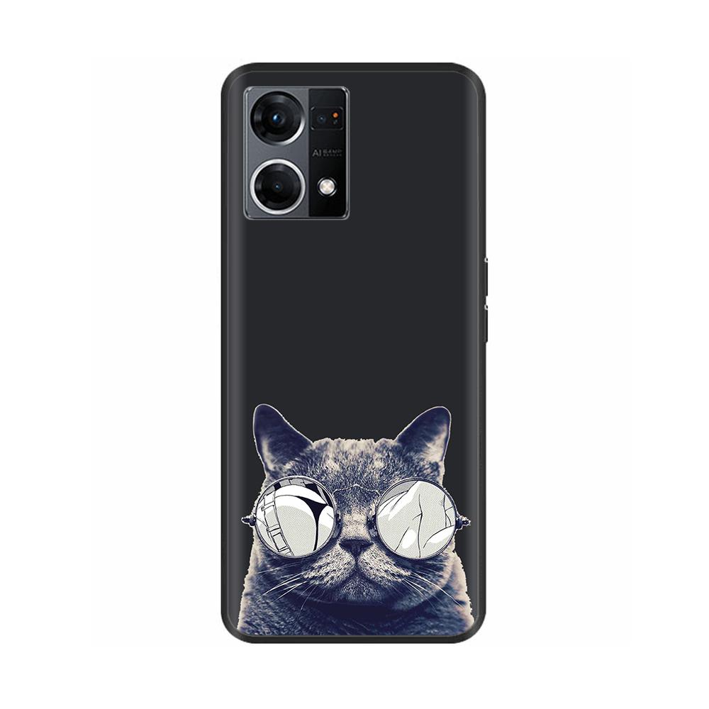 For Oppo F21 Pro CaseTPU Bumper Soft Silicone Bumper Back Phone Cases for OPPO F21 Pro Reno 7 Reno7 4G Case Cover Fundas Coque