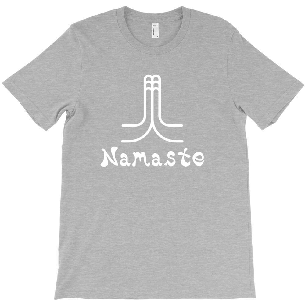 Namaste T Shirt Print For Man Short Sleeved Tees Pre Cotton Tops Short Sleeve Tees The