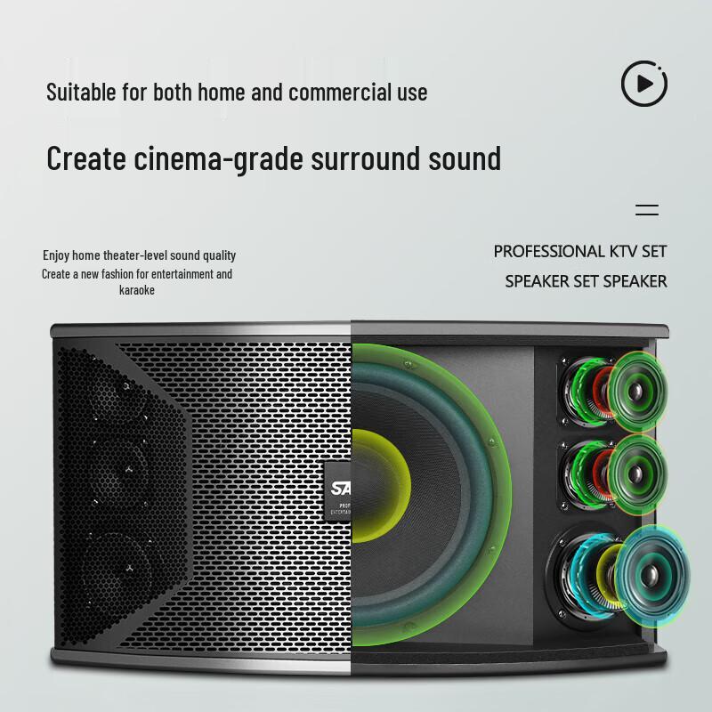 SAST MV880A+A80V Домашняя KTV и Театральная Аудиосистема